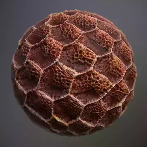 Material Skin Alien 29 Seamless PBR Texture Texture