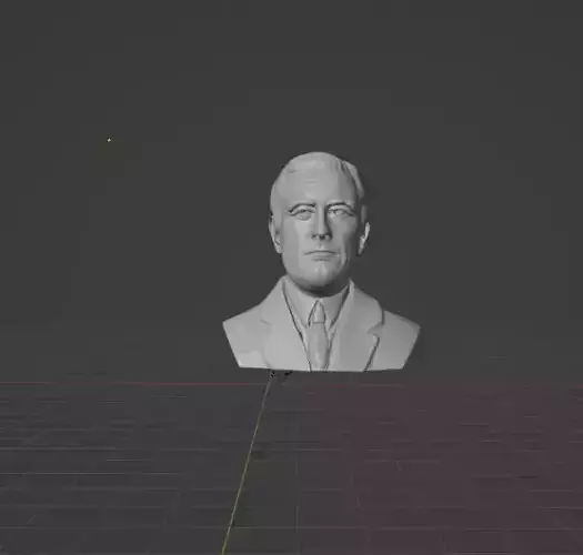 Franklin Delano Roosevelt  3D print model