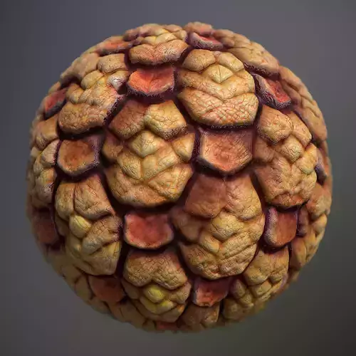 Material Skin Alien 27 Seamless PBR Texture Texture