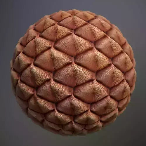 Material Skin Alien 22 Seamless PBR Texture Texture
