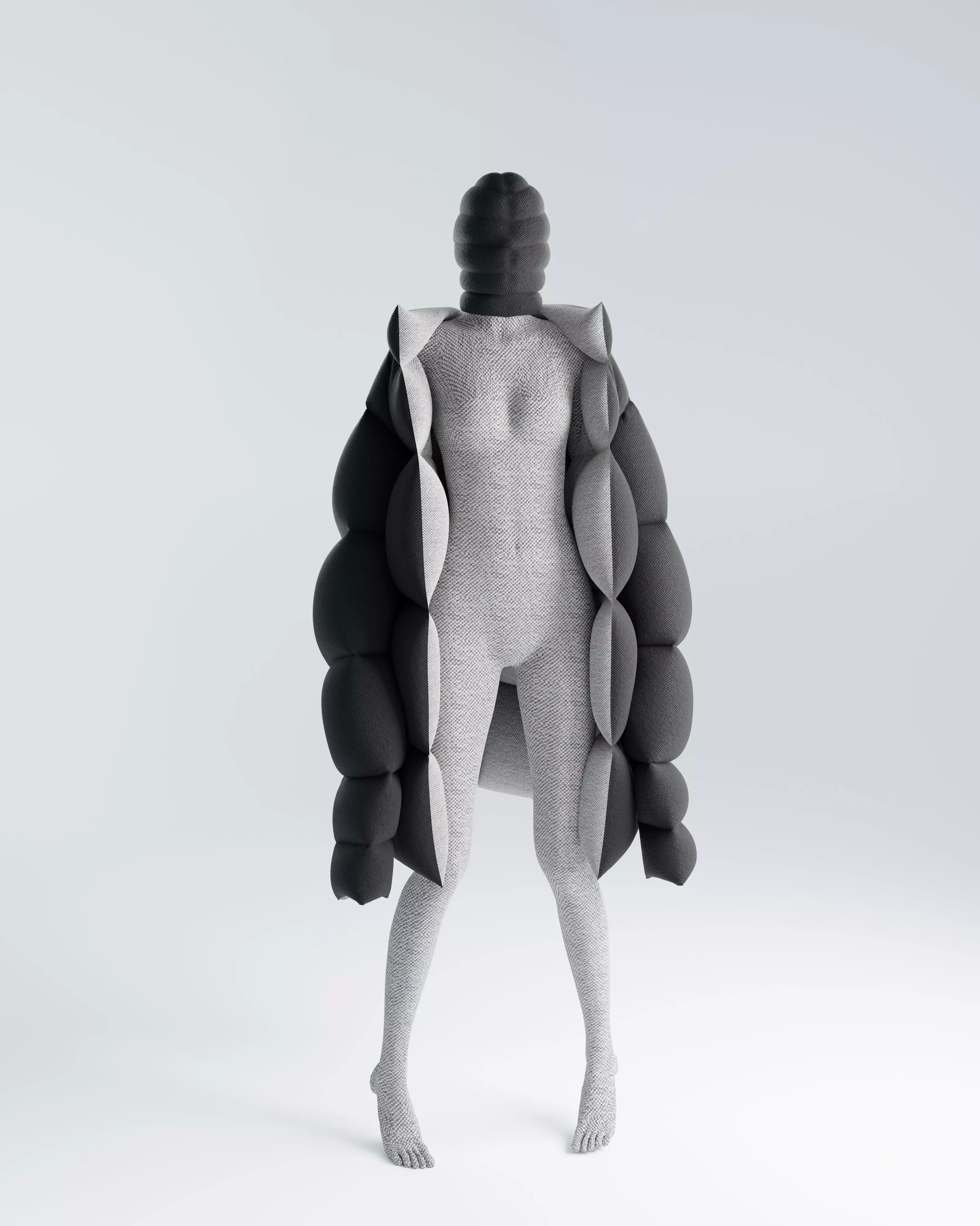 Puffer Jacket 3D model_0