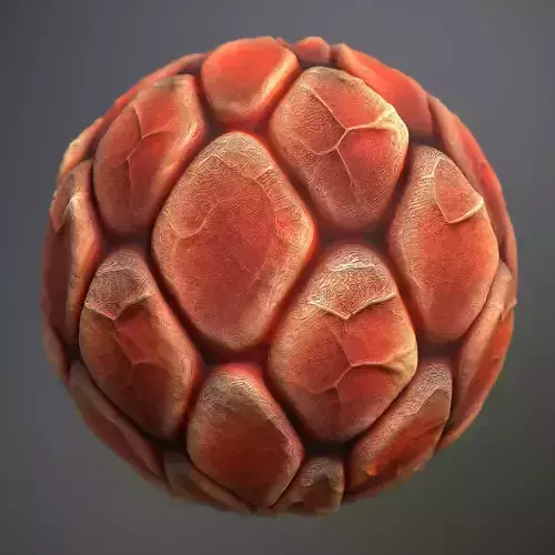 Material Skin Alien 18 Seamless PBR Texture Texture