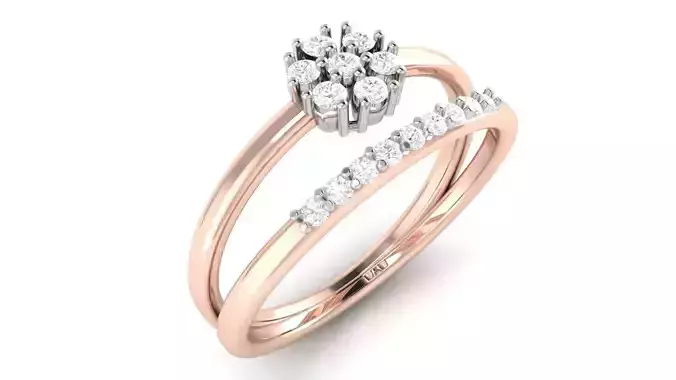 Light Engagement Ring 12 