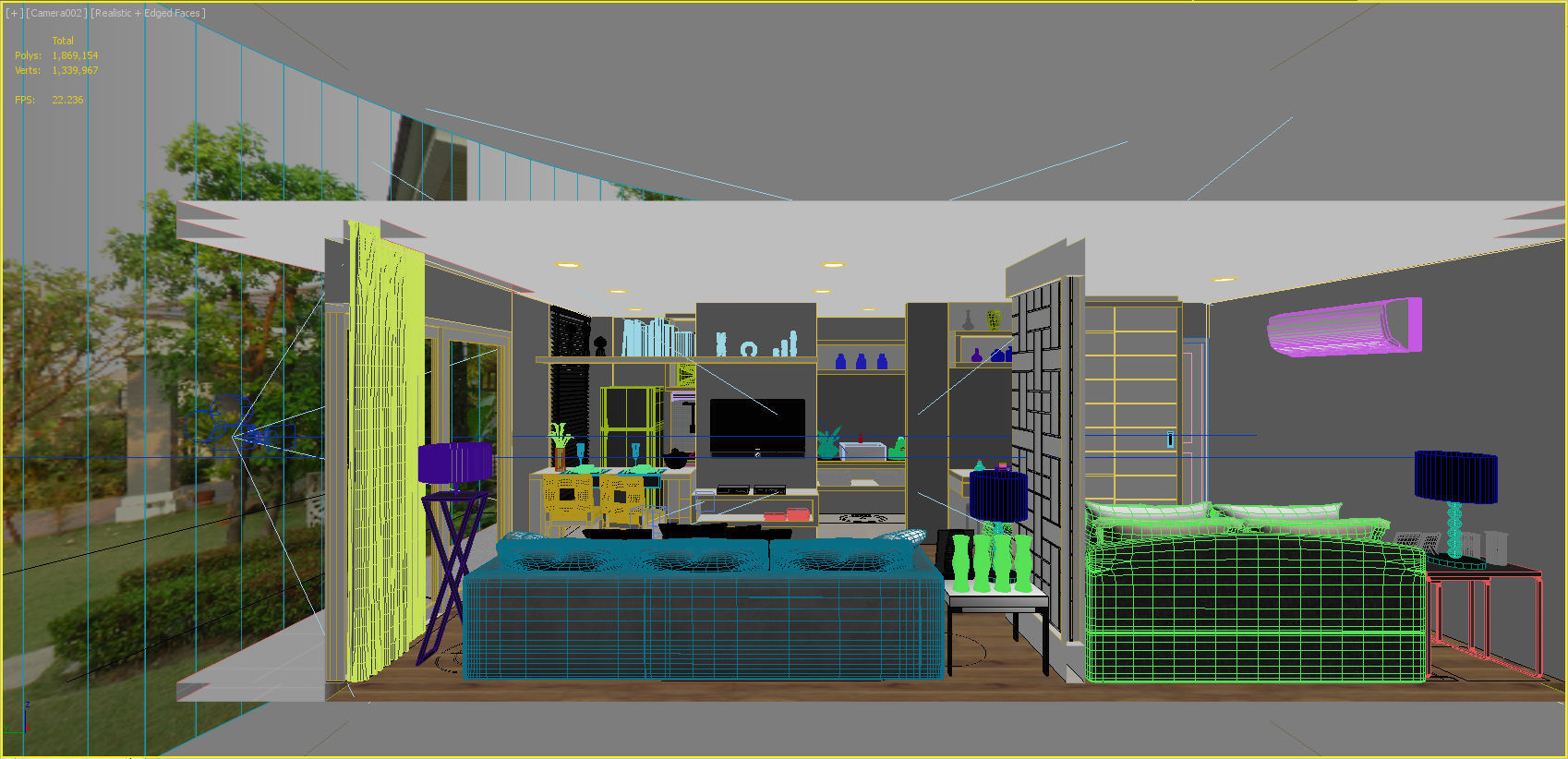 condominium suite 3D model_6