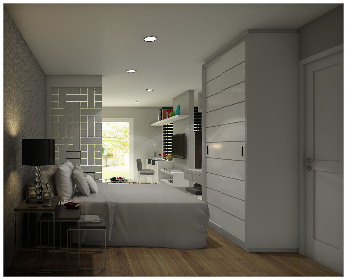 condominium suite 3D model_2