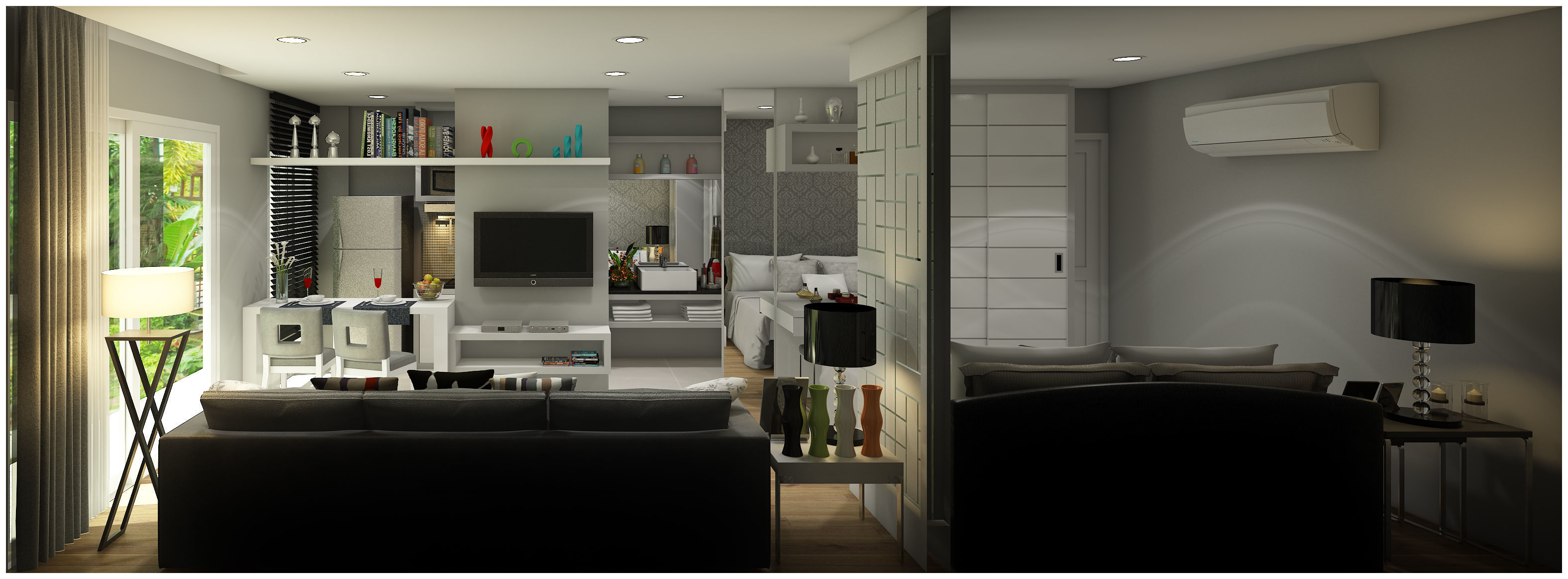 condominium suite 3D model_1