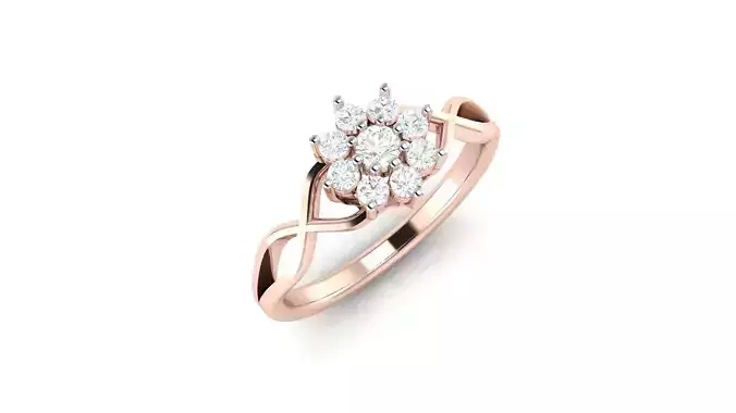 Light Engagement Ring 14