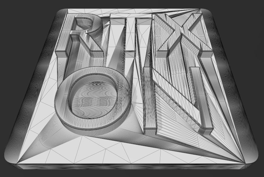 Gamer signs for RTX ON 3D print model_8