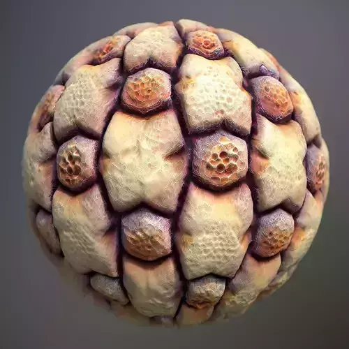 Material Skin Alien 14 Seamless PBR Texture Texture