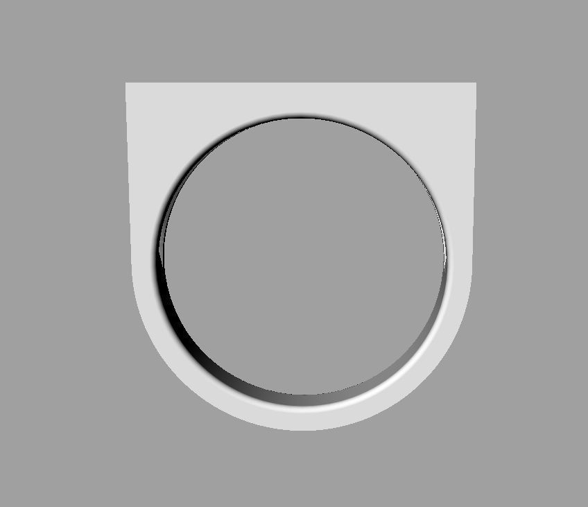 Classic Ring 3D print model_15