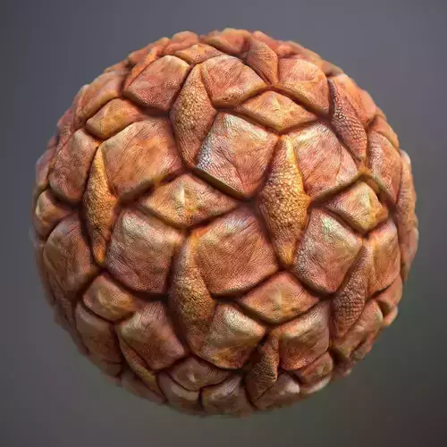 Material Skin Alien 13 Seamless PBR Texture Texture