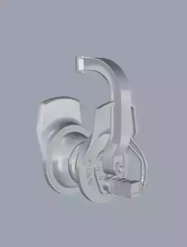 Net Hauler Power Block for fishing boat style 1 3D print model
