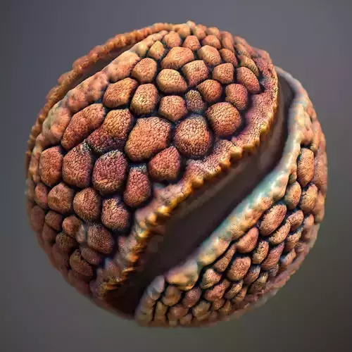 Material Skin Alien 12 Seamless PBR Texture Texture