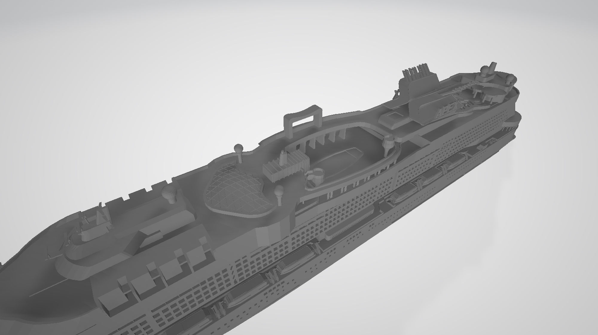 Celebrity Apex cruise ship 3D print model 3D print model_4