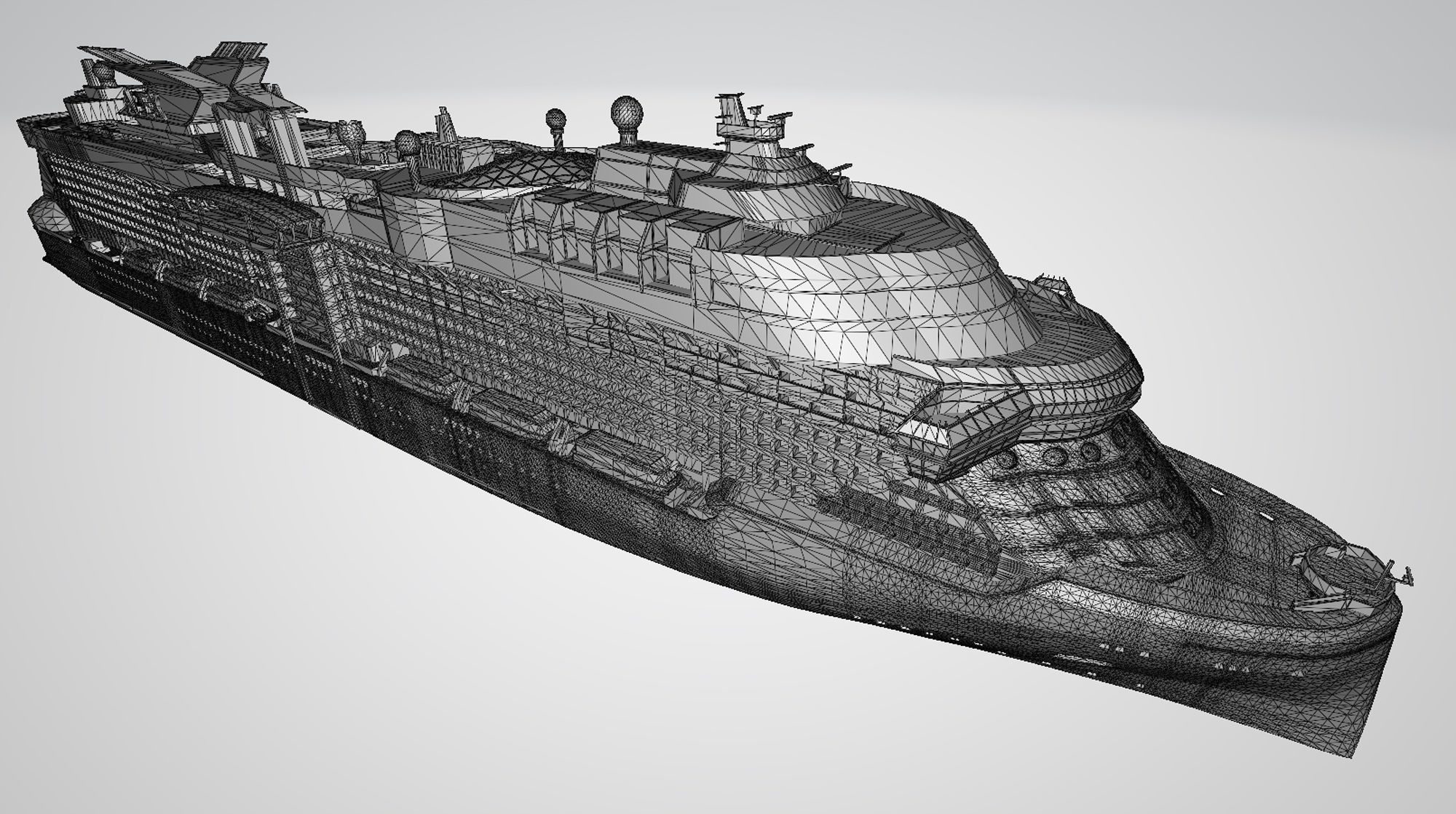 Celebrity Apex cruise ship 3D print model 3D print model_7