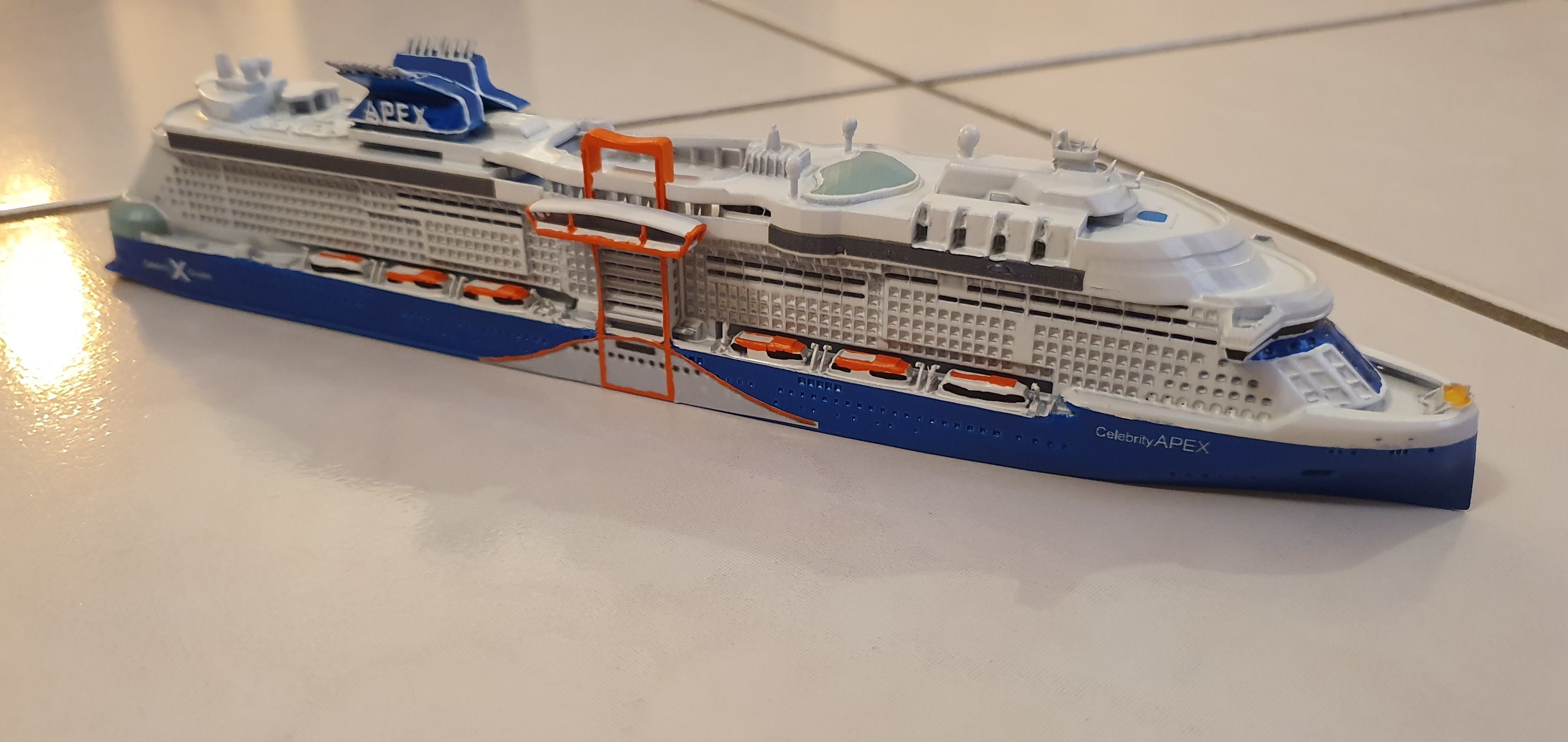Celebrity Apex cruise ship 3D print model 3D print model_1