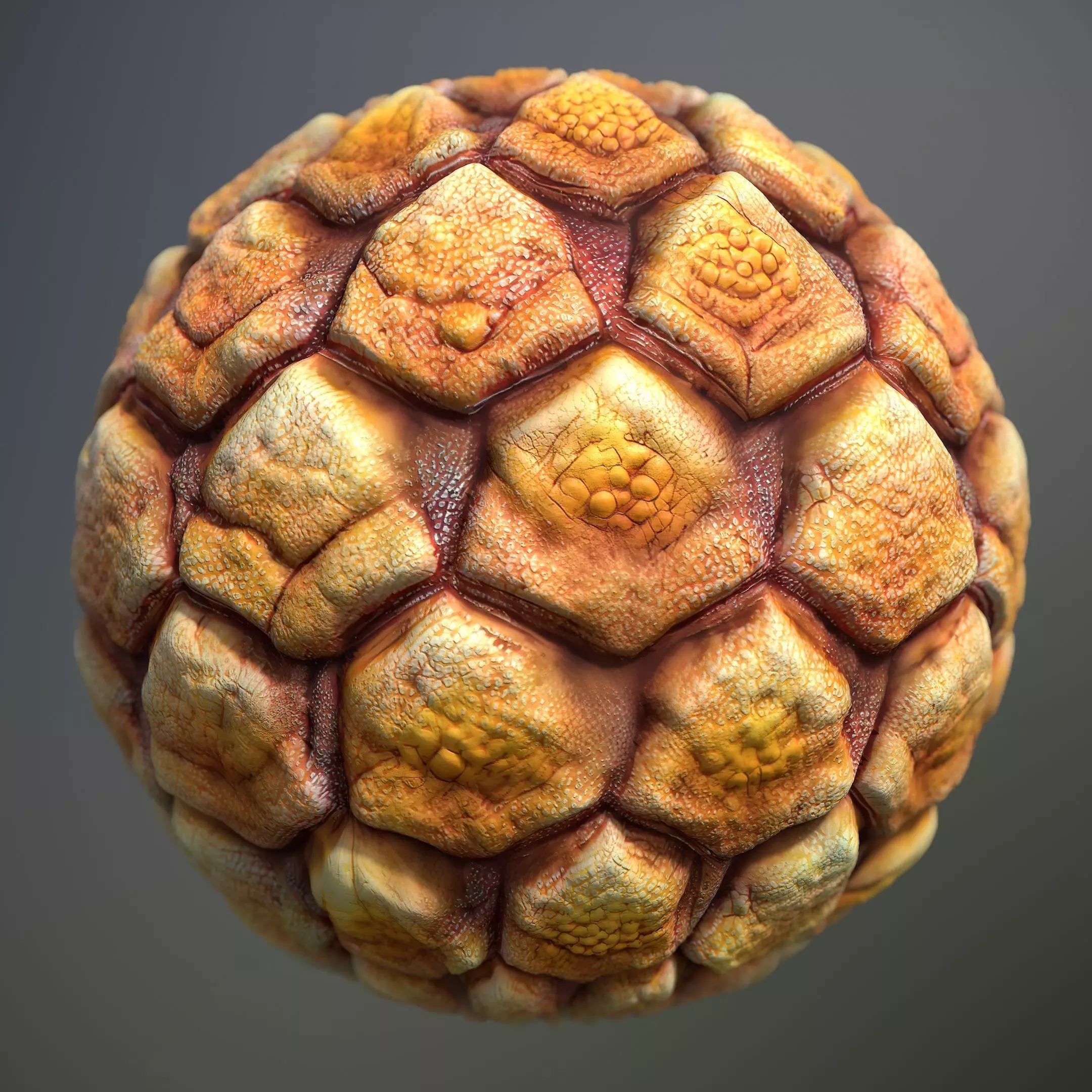 Material Skin Alien 10 Seamless PBR Texture Texture