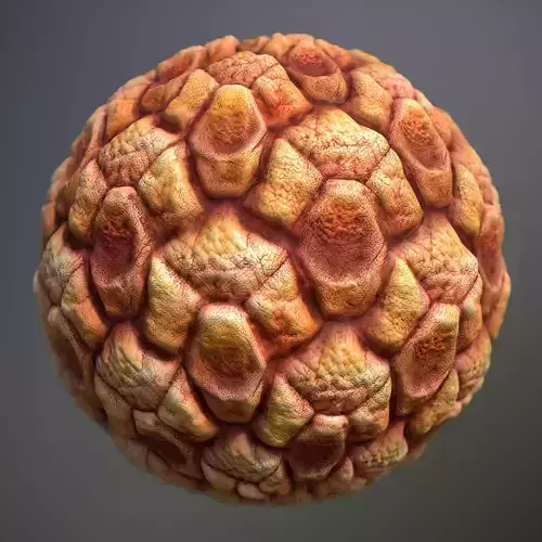 Material Skin Alien 1 Seamless PBR Texture Texture
