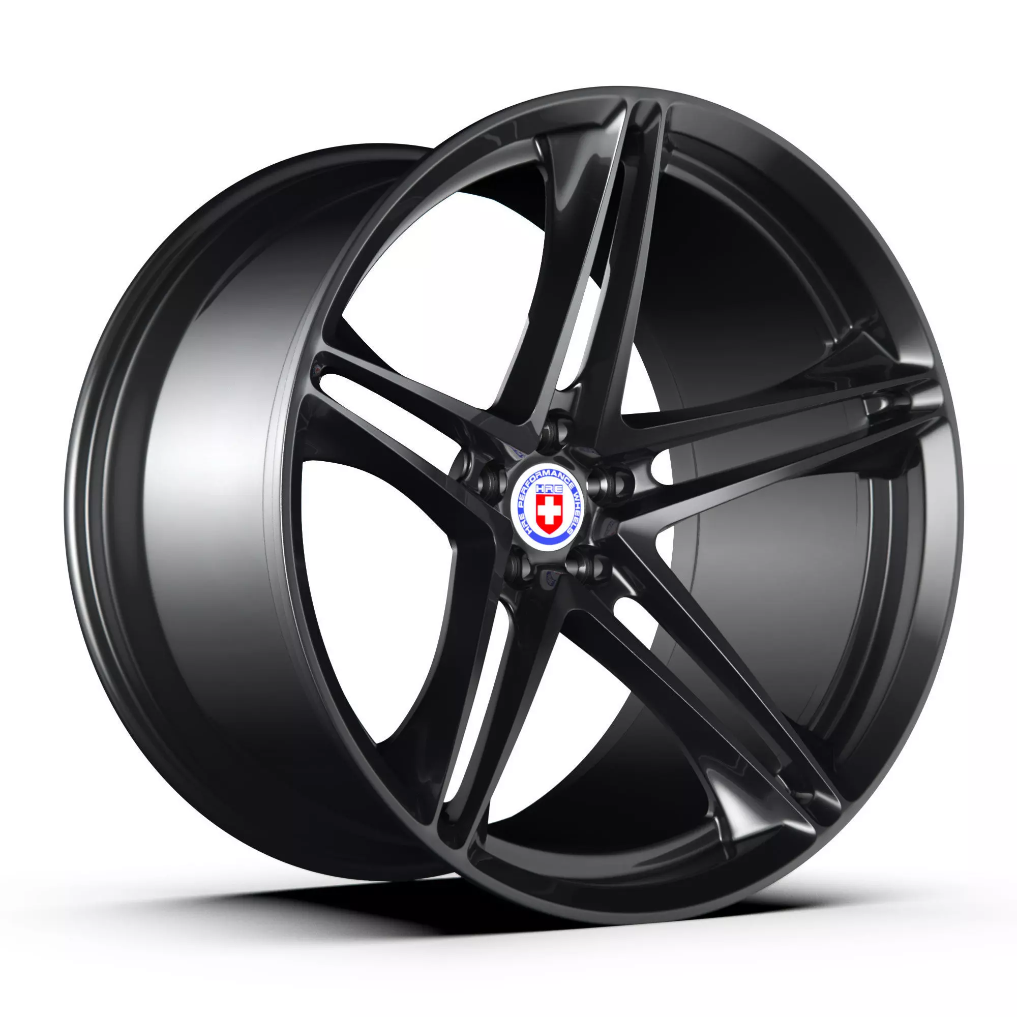 HRE P207 Alloy Rim 3D model_0