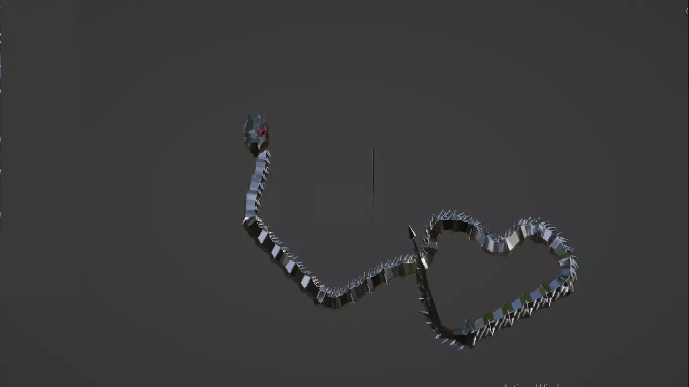 iron dragon Free 3D model_0