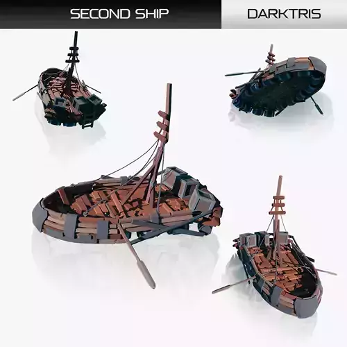 Stylized Ship-2