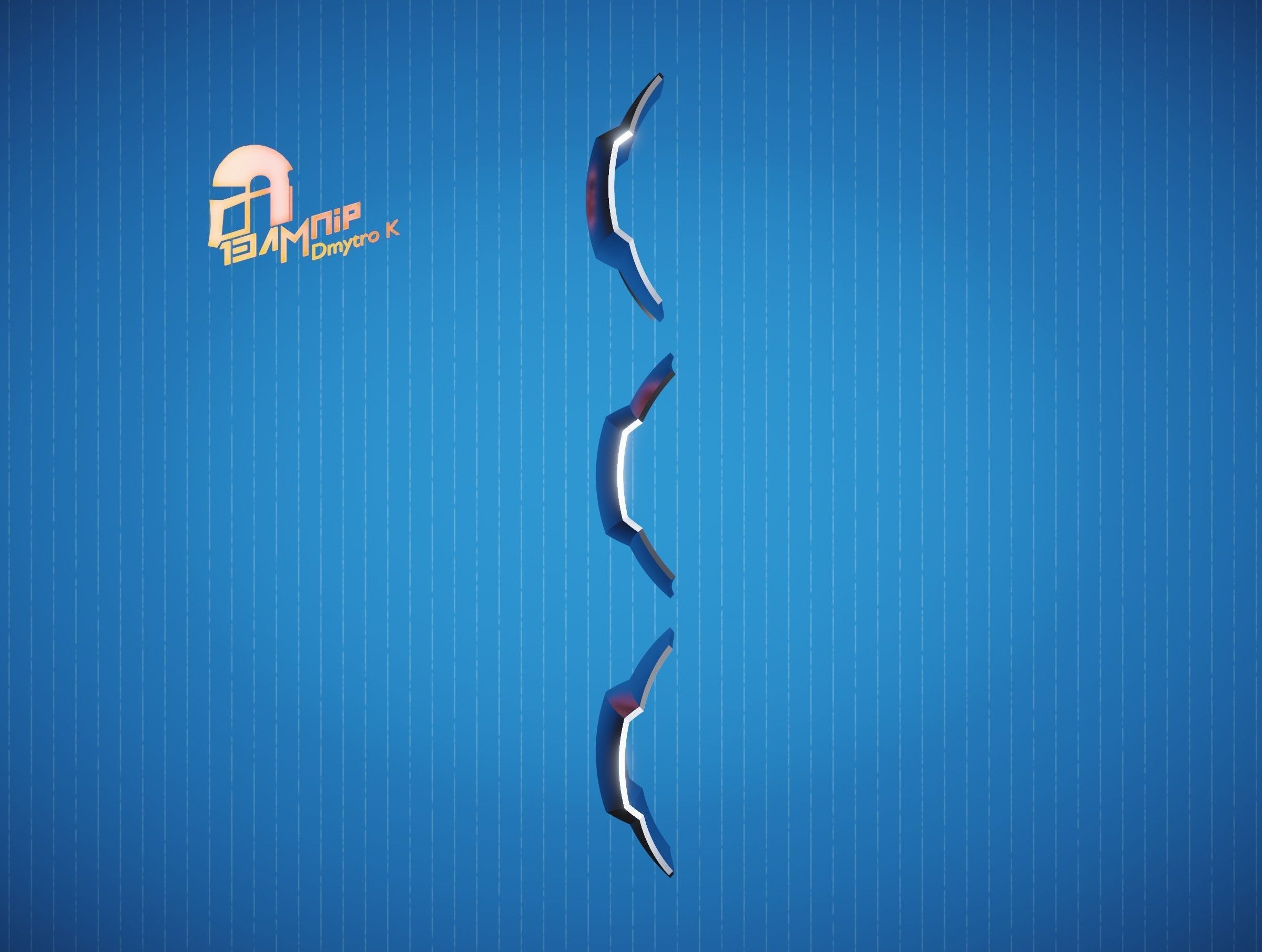 Custom Mandalorian Thigh Armor 1 3D print model_15