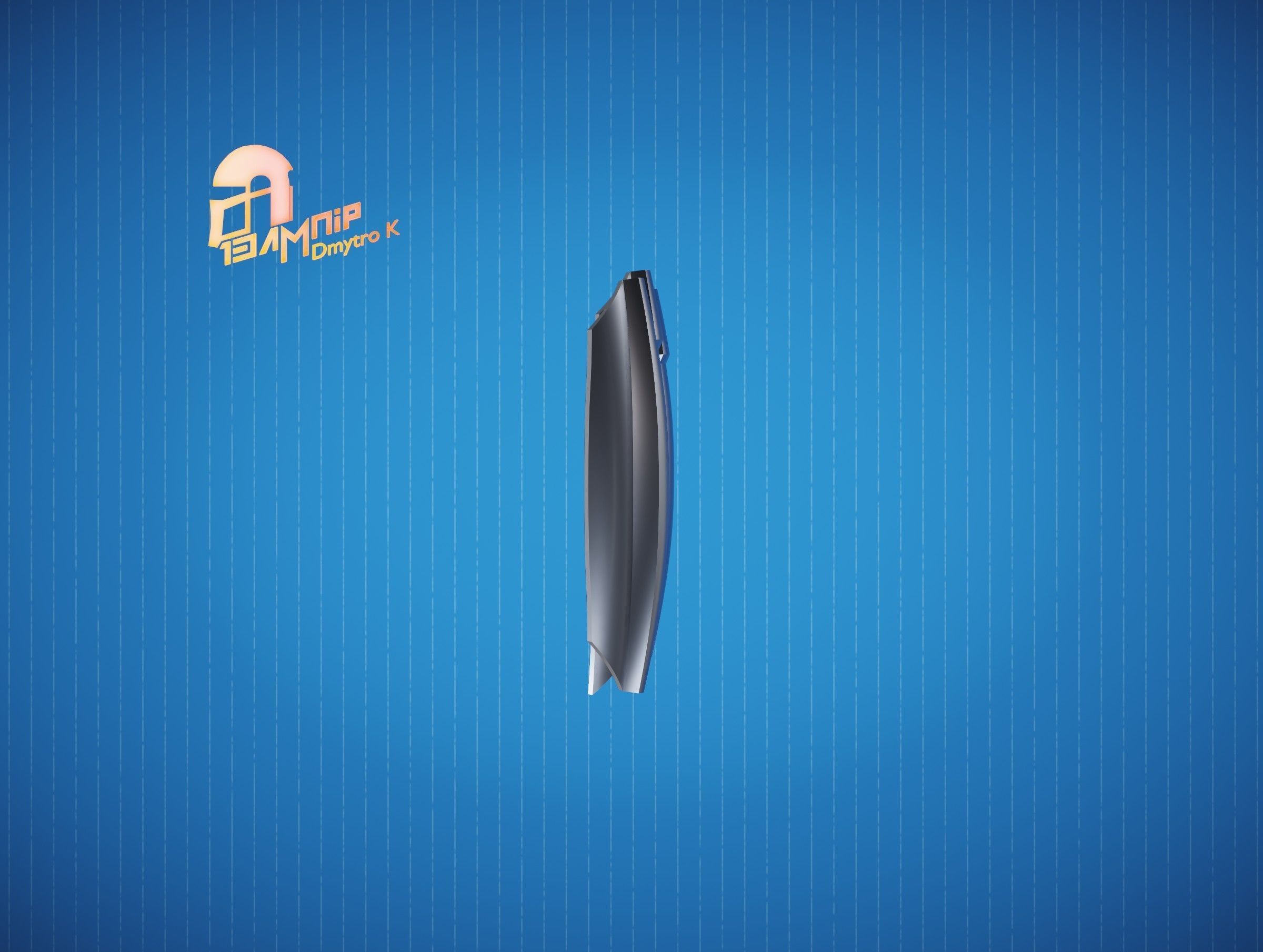 Custom Mandalorian Thigh Armor 1 3D print model_6