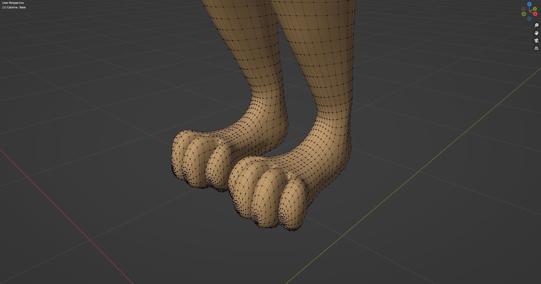 Catalina Anthro Fox 3D model_63