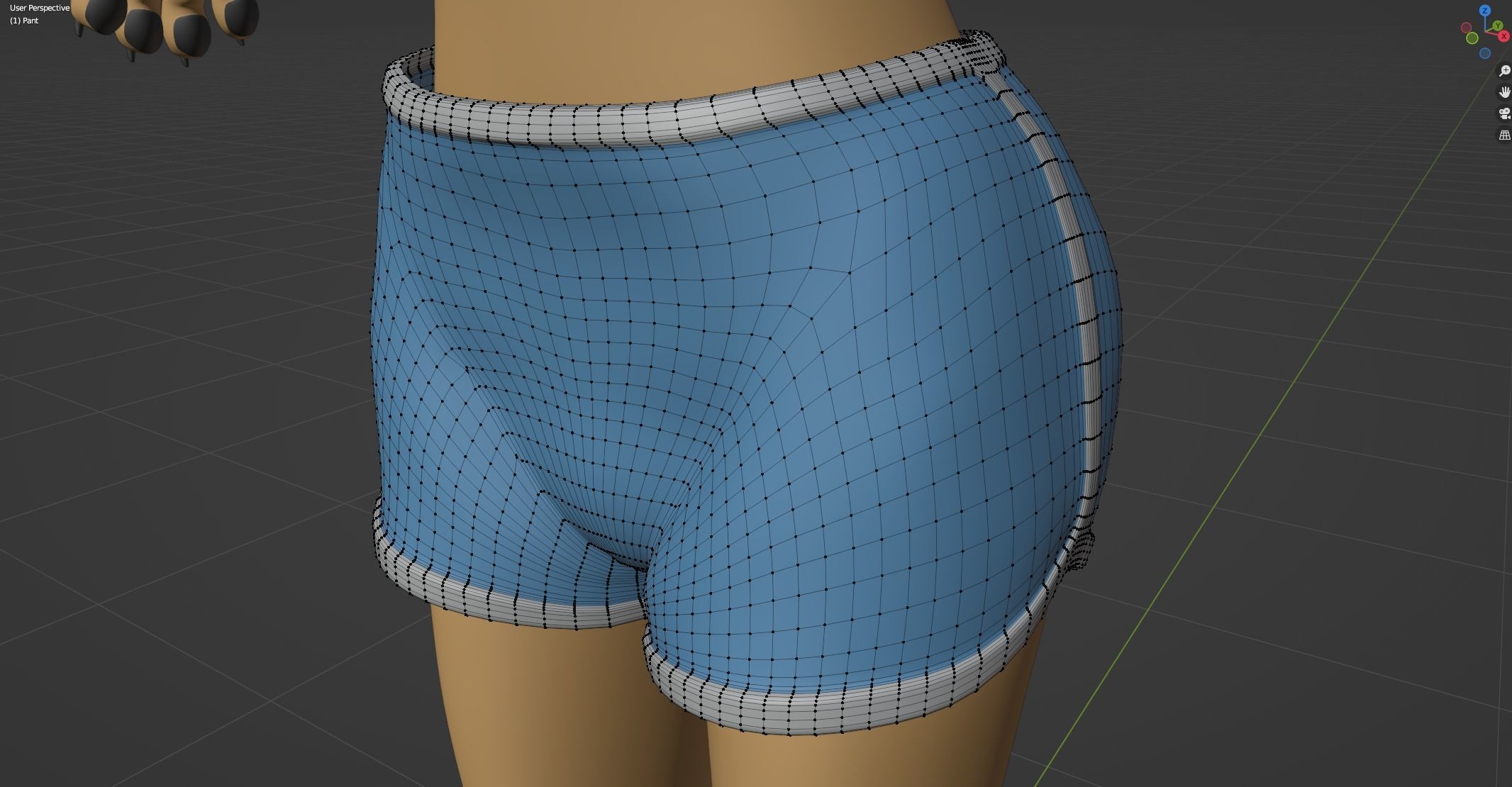 Catalina Anthro Fox 3D model_71