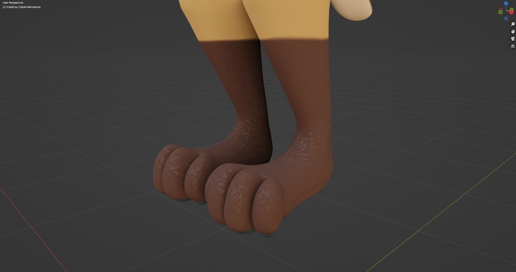 Catalina Anthro Fox 3D model_55