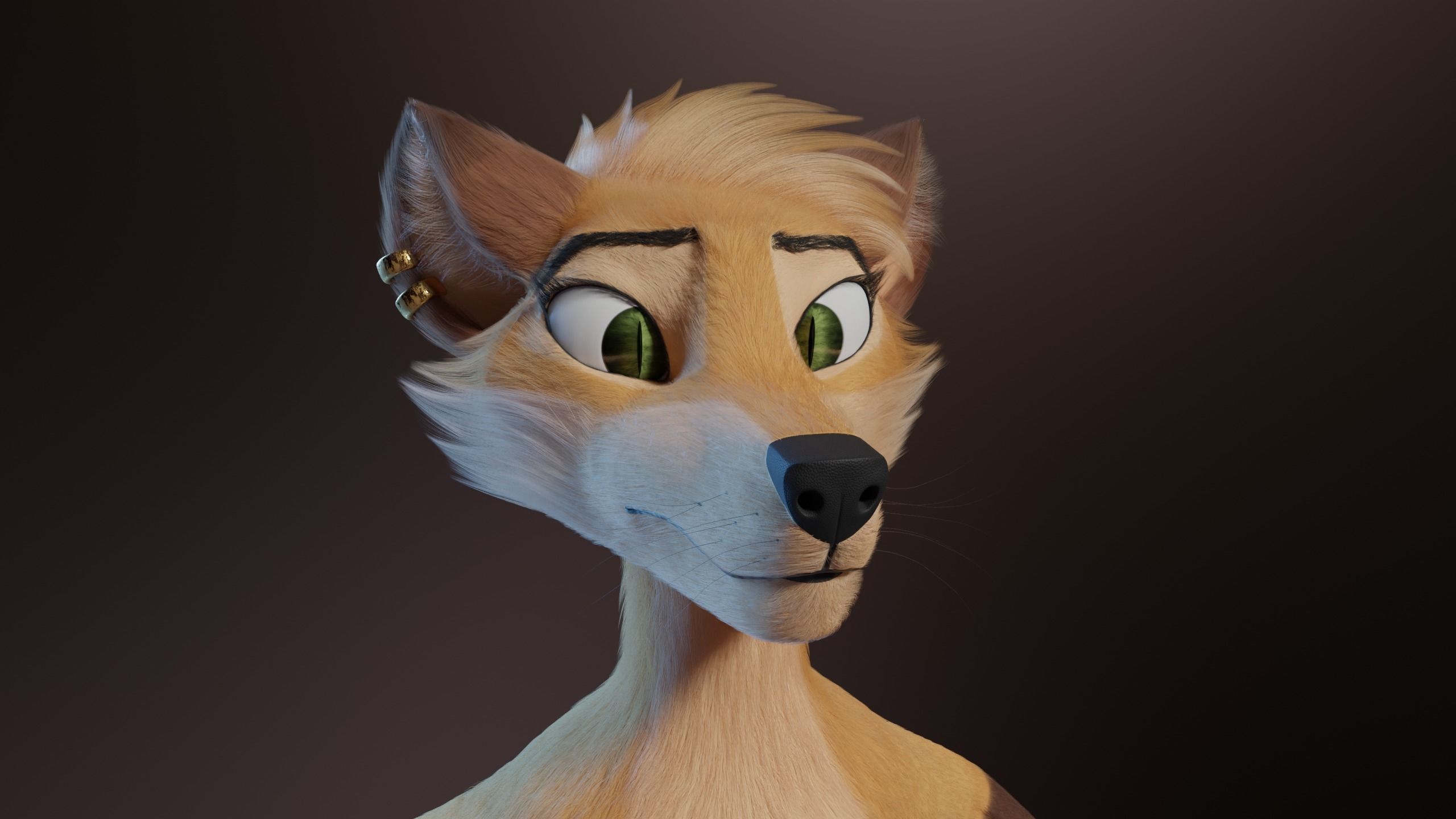 Catalina Anthro Fox 3D model_31
