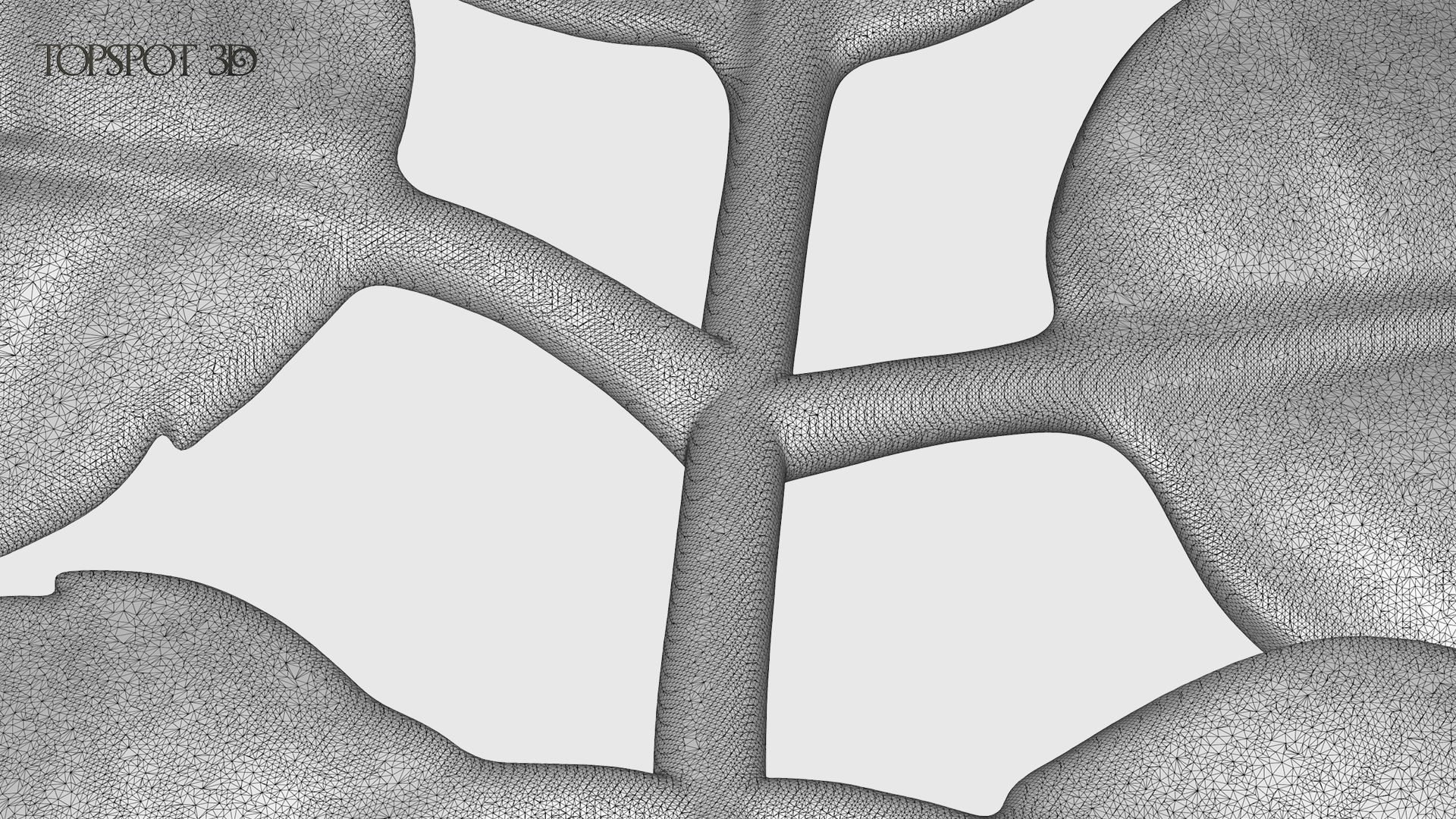 Rose Buds And Leaves Set 3D print model_35