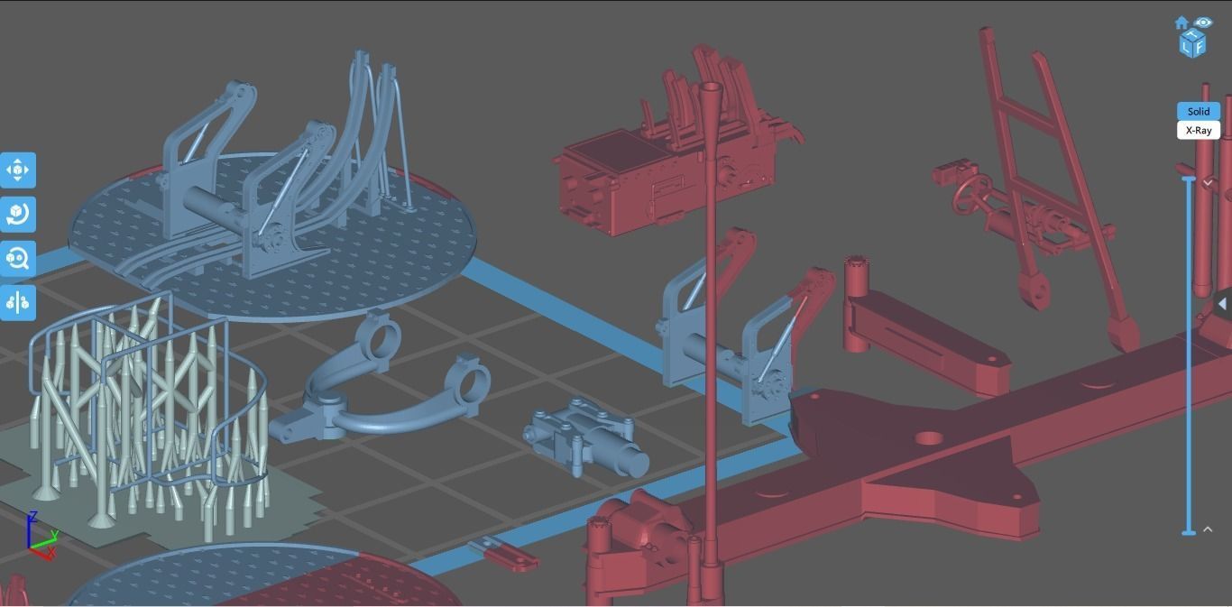 Soviet 37 mm AA gun M1939 3D Printable with Gun Carriage 3D print model_7