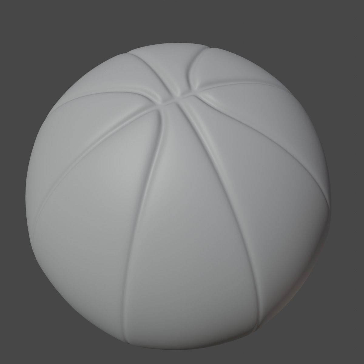 Basketball Ball 3D model_8
