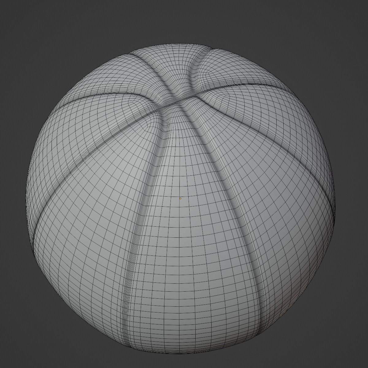Basketball Ball 3D model_9