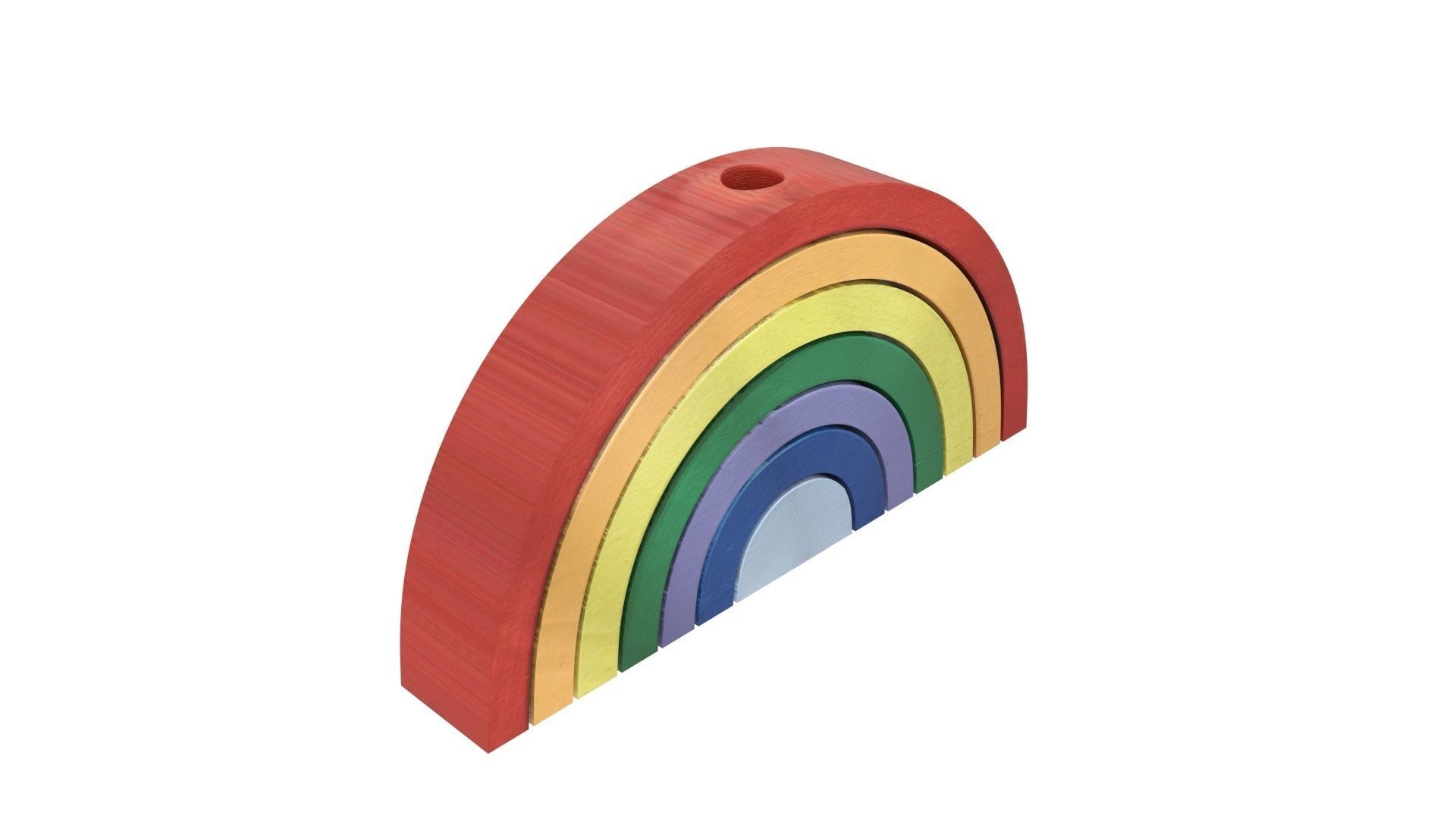 Rainbow Arc Puzzle Toy 3D model_22