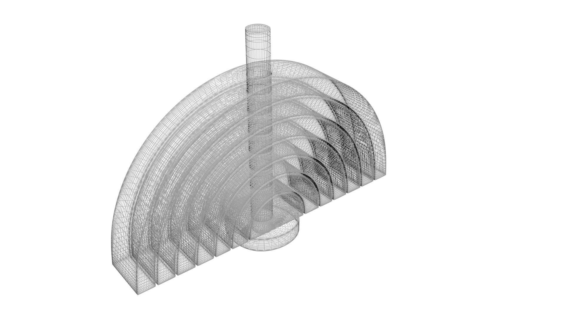 Rainbow Arc Puzzle Toy 3D model_27