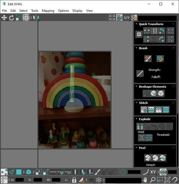 Rainbow Arc Puzzle Toy 3D model_36