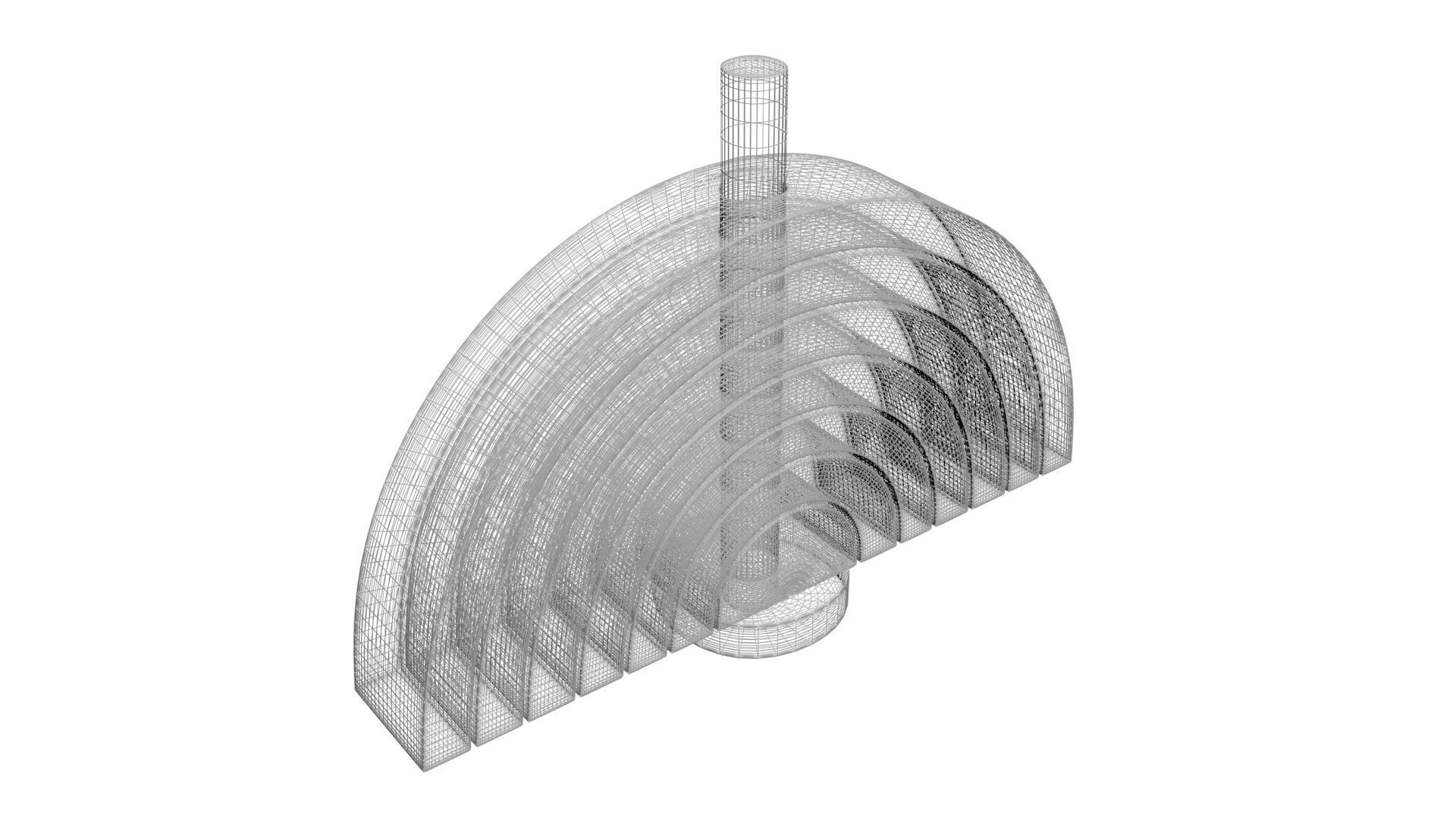 Rainbow Arc Puzzle Toy 3D model_25