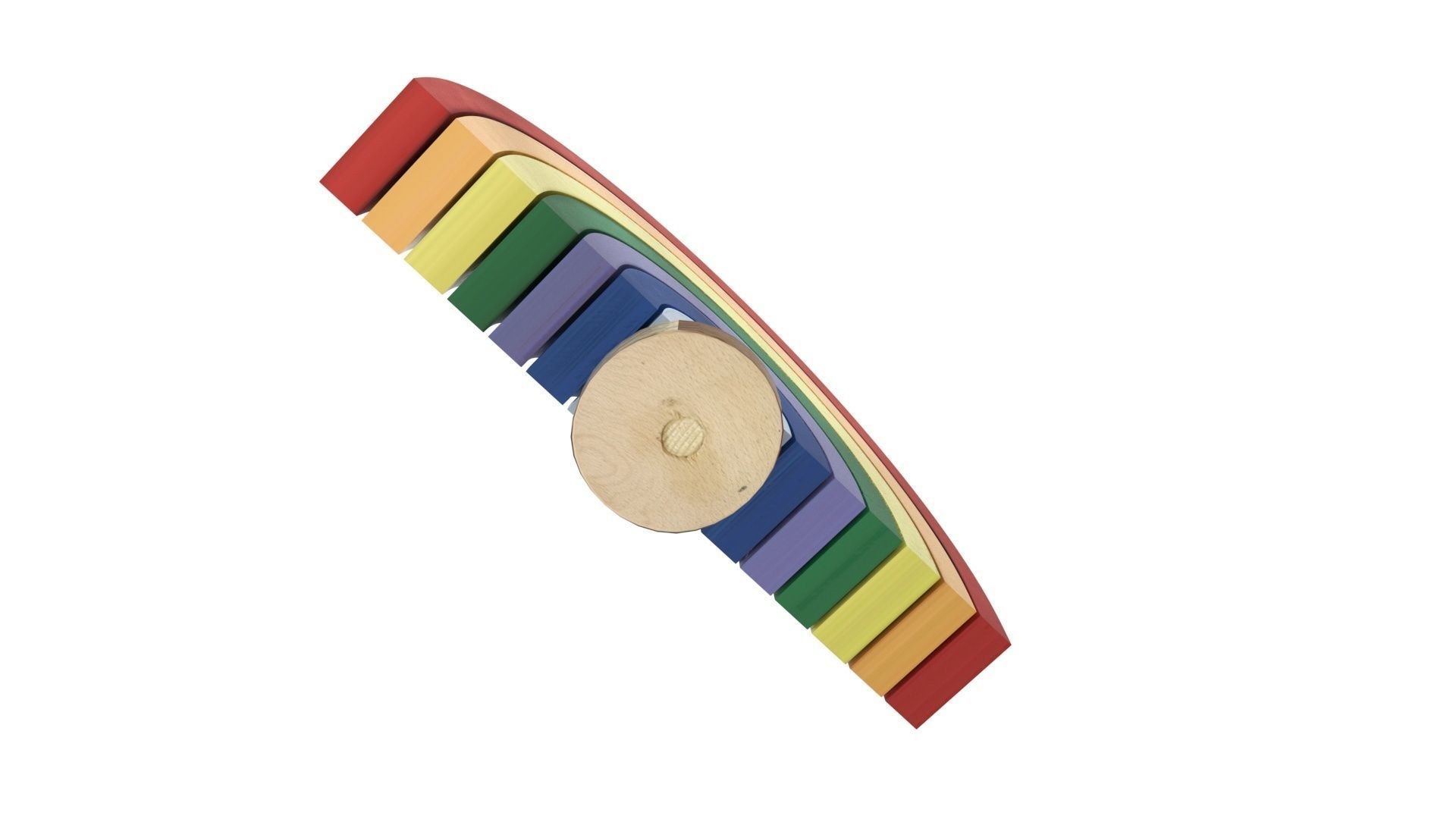 Rainbow Arc Puzzle Toy 3D model_18