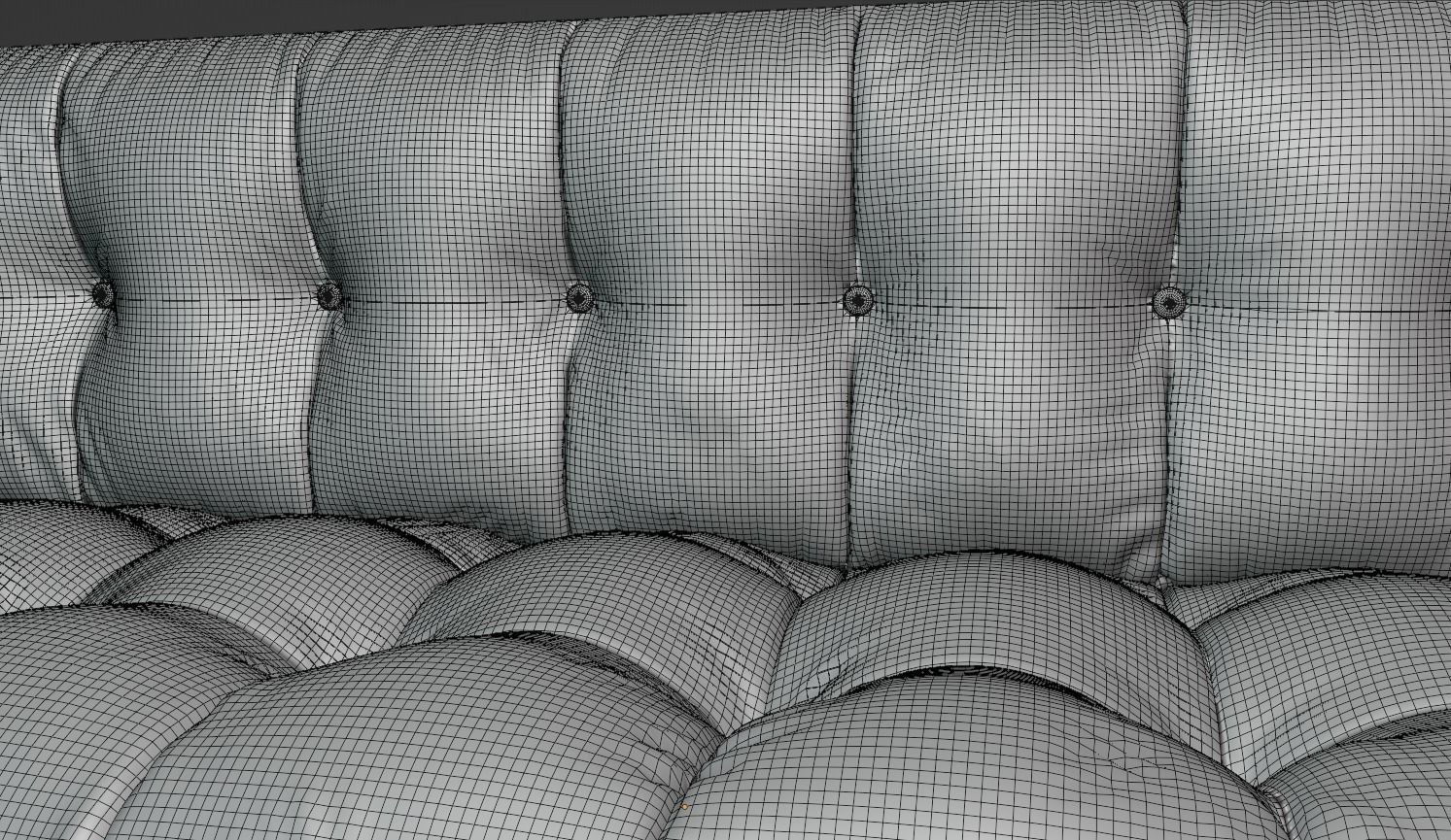 Fluffy Couch 3D model_15