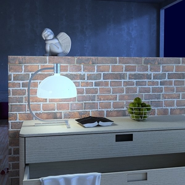 10 Table Lamps Collection 3D model_4