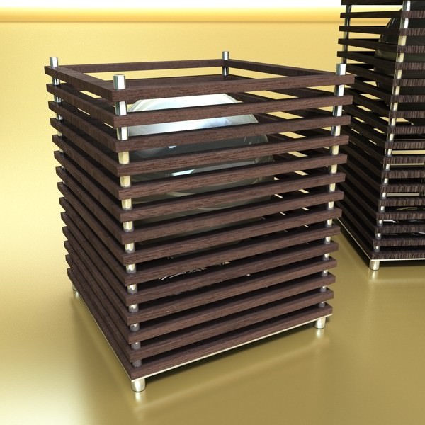 10 Table Lamps Collection 3D model_16