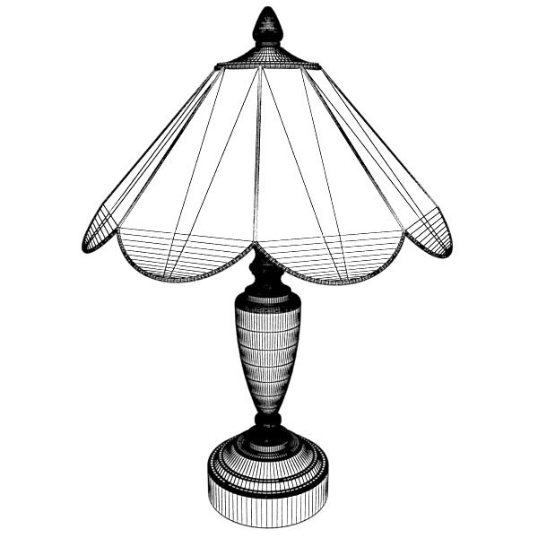 10 Table Lamps Collection 3D model_55