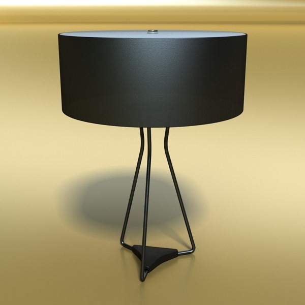 10 Table Lamps Collection 3D model_44