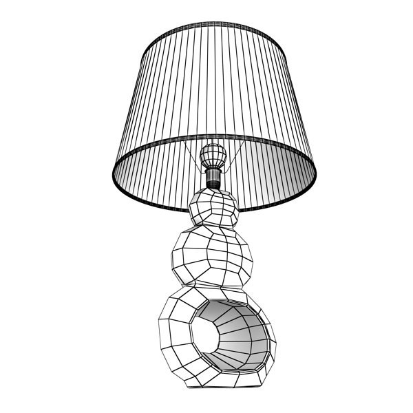 10 Table Lamps Collection 3D model_42