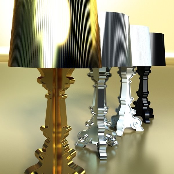 10 Table Lamps Collection 3D model_22