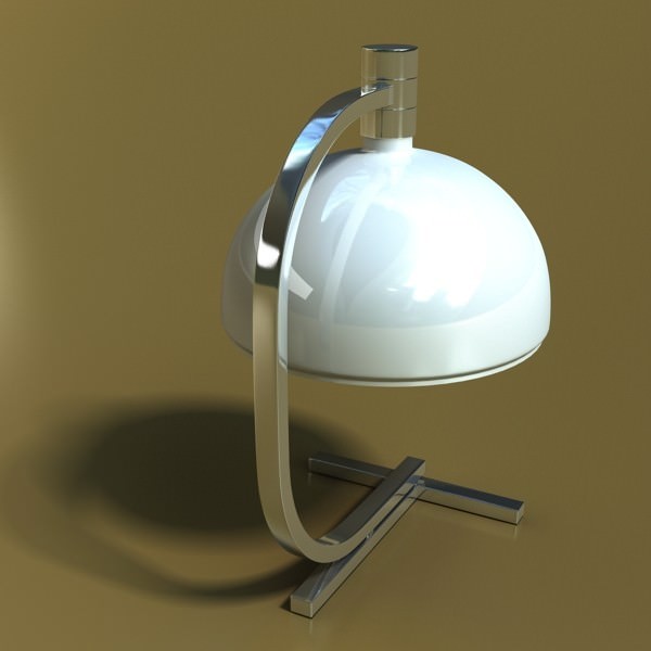 10 Table Lamps Collection 3D model_2