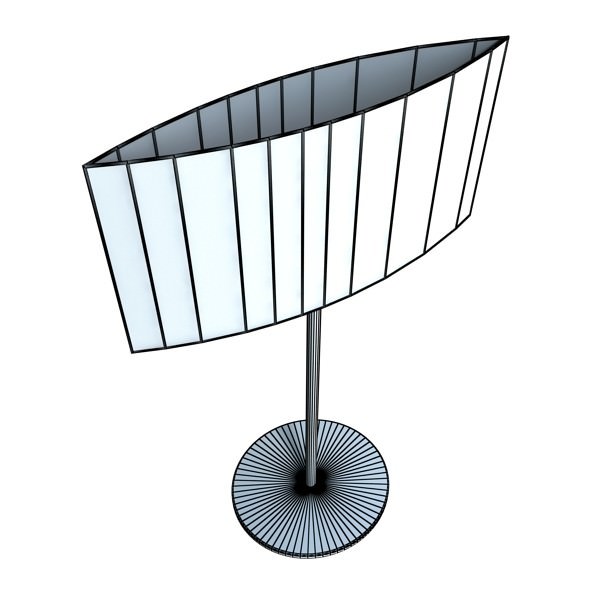 10 Table Lamps Collection 3D model_15