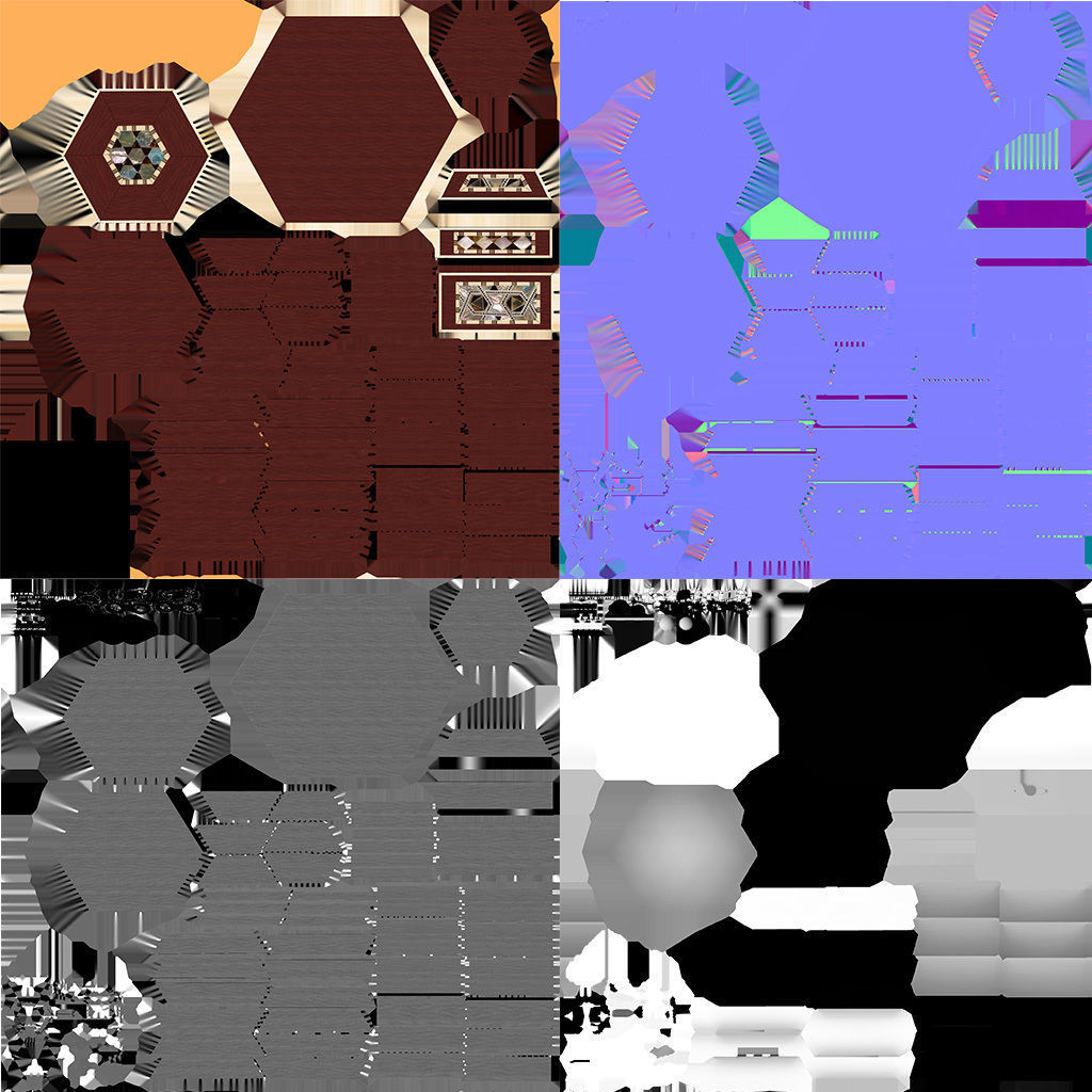 Jewelry Box 01 3D model_6